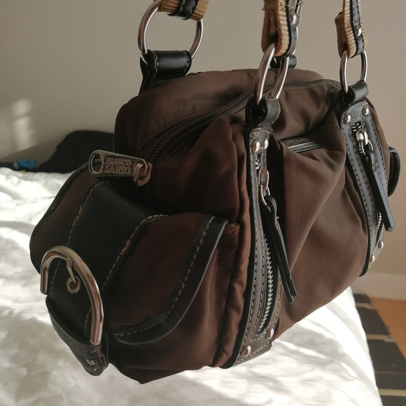FRANCO SARTO Brown Satchel Handbag - Picture 3 of 12